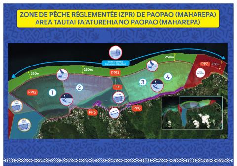 Maharepa — Carte des zones